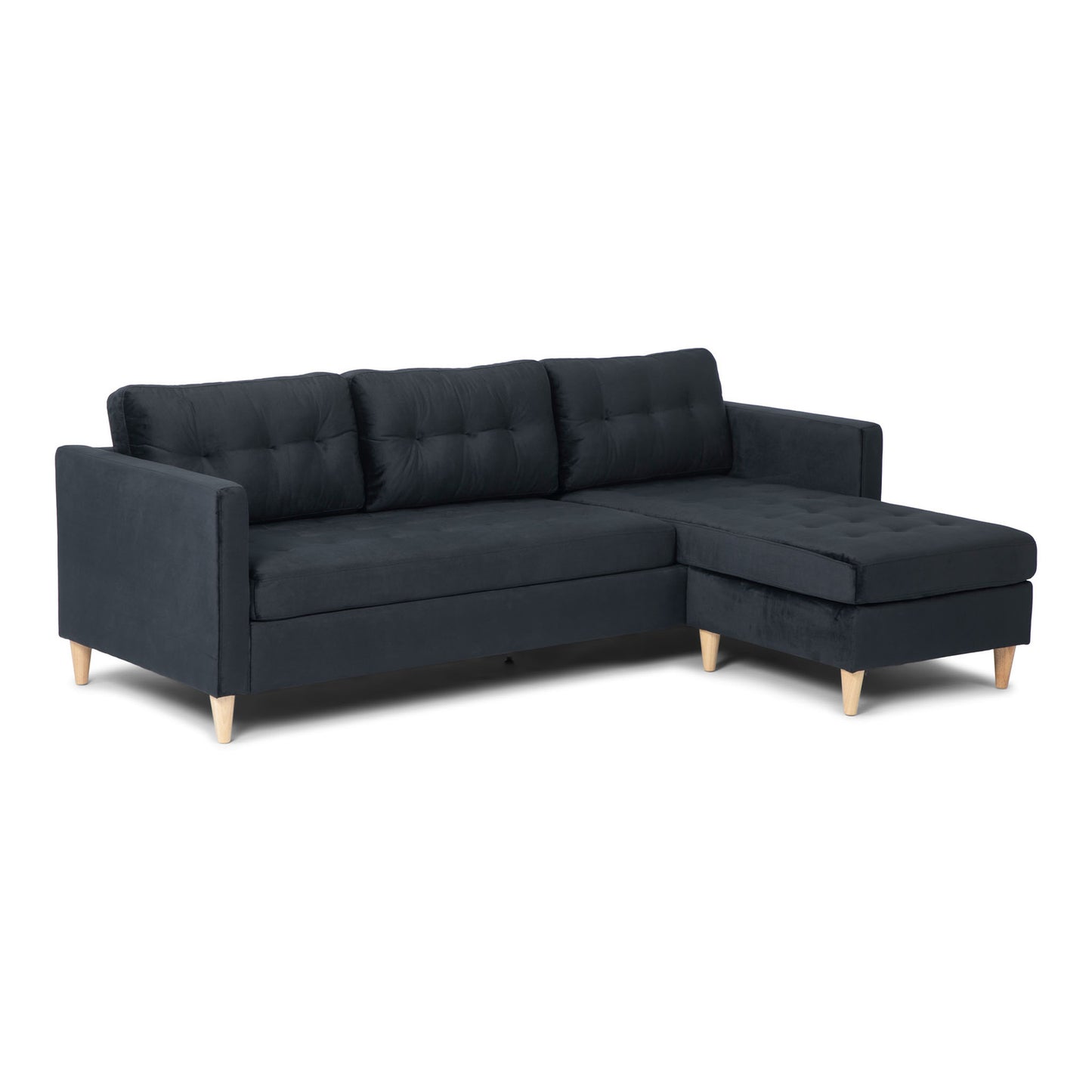 New Orleans sofa med chaiselong venstrevendt 219 x 80 cm