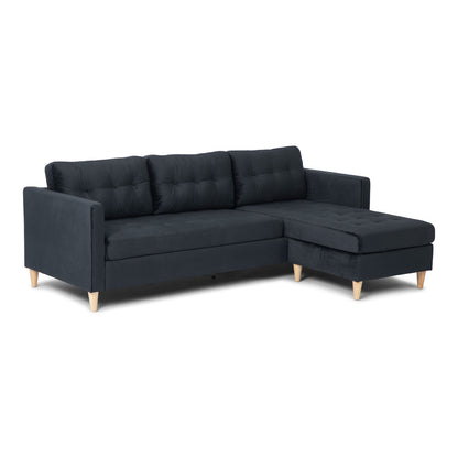 New Orleans sofa med chaiselong venstrevendt 219 x 80 cm