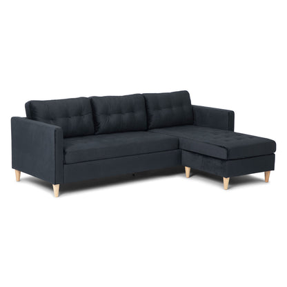 New Orleans sofa med chaiselong venstrevendt 219 x 80 cm