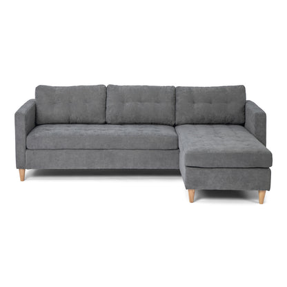New Orleans sofa med chaiselong venstrevendt 219 x 80 cm