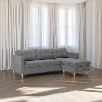 New Orleans sofa med chaiselong venstrevendt 219 x 80 cm