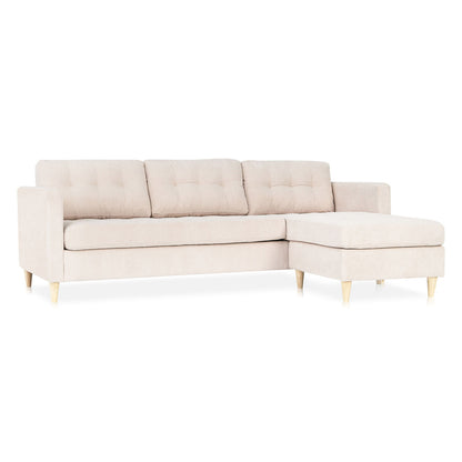 New Orleans sofa med chaiselong venstrevendt 219 x 80 cm