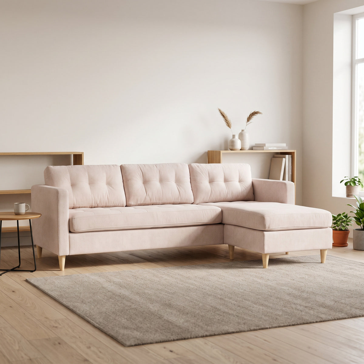 New Orleans sofa med chaiselong venstrevendt 219 x 80 cm