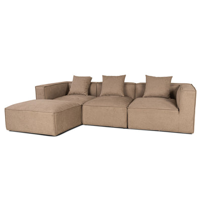 Madrid sofa med chaiselong højrevendt 256 x 65 cm