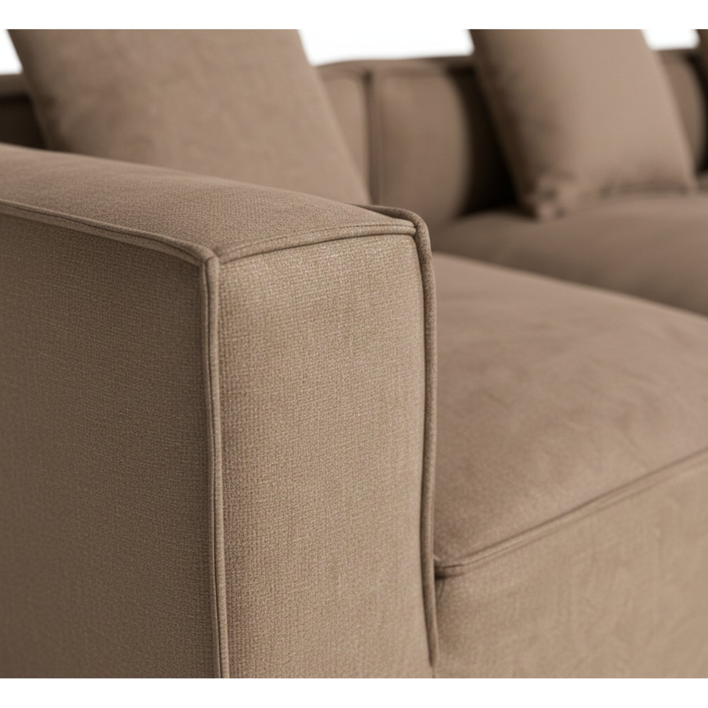 Madrid sofa med chaiselong højrevendt 256 x 65 cm