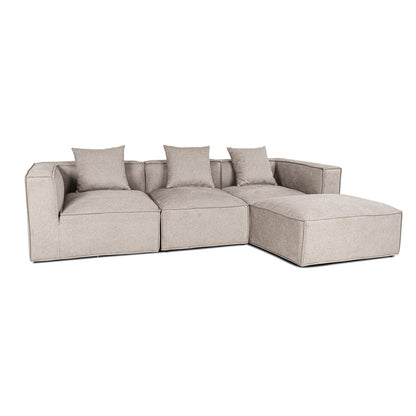 Madrid sofa med chaiselong højrevendt 256 x 65 cm