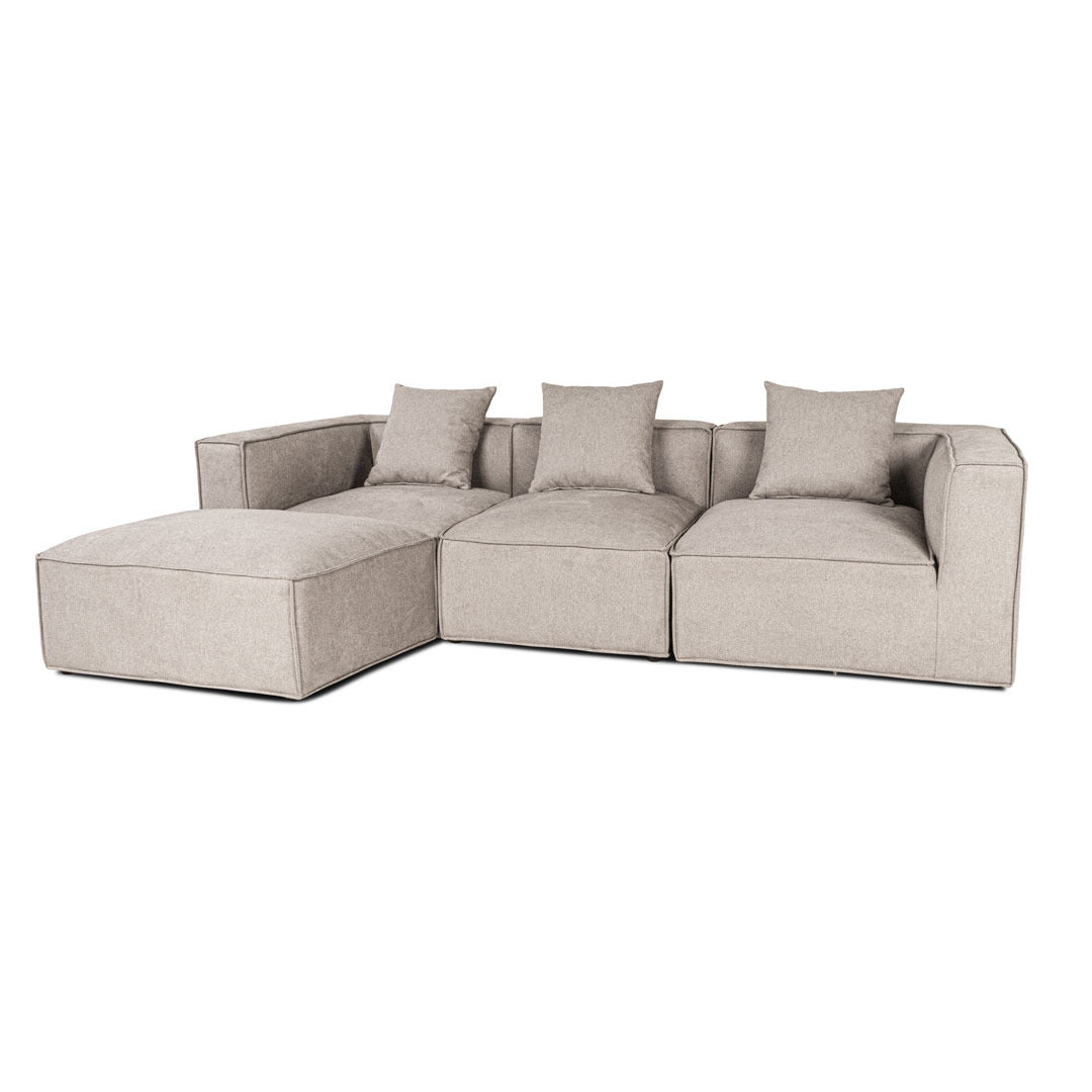 Madrid sofa med chaiselong højrevendt 256 x 65 cm