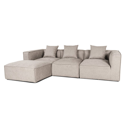 Madrid sofa med chaiselong højrevendt 256 x 65 cm