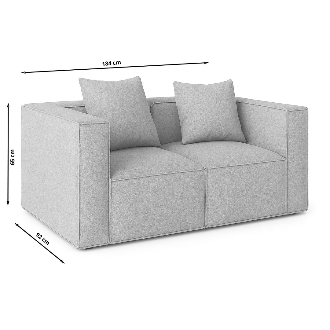 Madrid 2-personers sofa 184 x 65 cm
