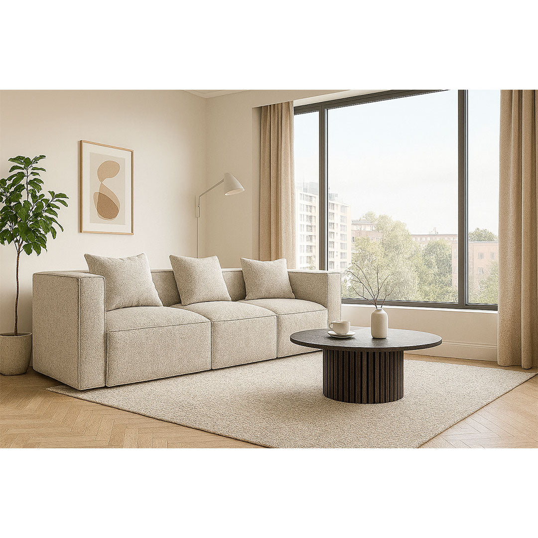 Madrid 3-personers sofa 256 x 65 cm
