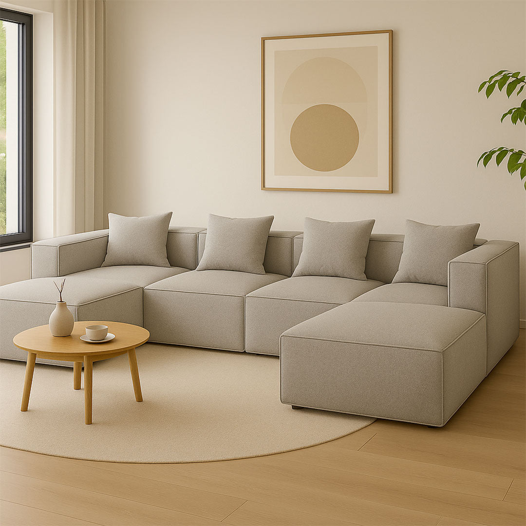 Madrid sofa med chaiselong