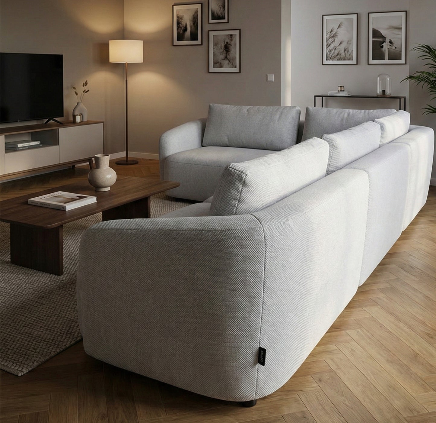 Budapest hjørnesofa vendbar 205 x 297 cm