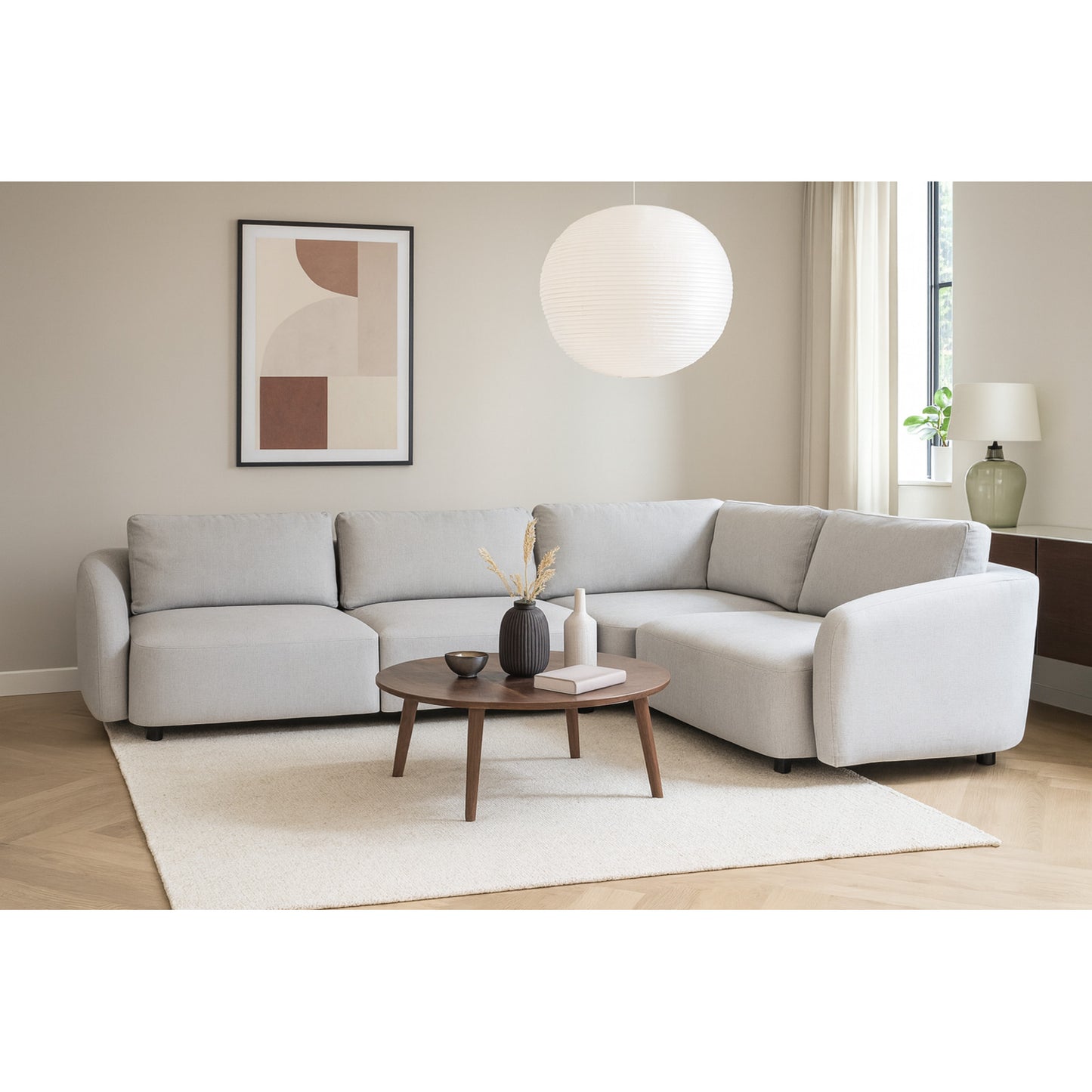 Budapest hjørnesofa vendbar 205 x 297 cm