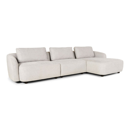 Budapest 2-personers sofa med chaiselong højrevendt 162 x 312 cm