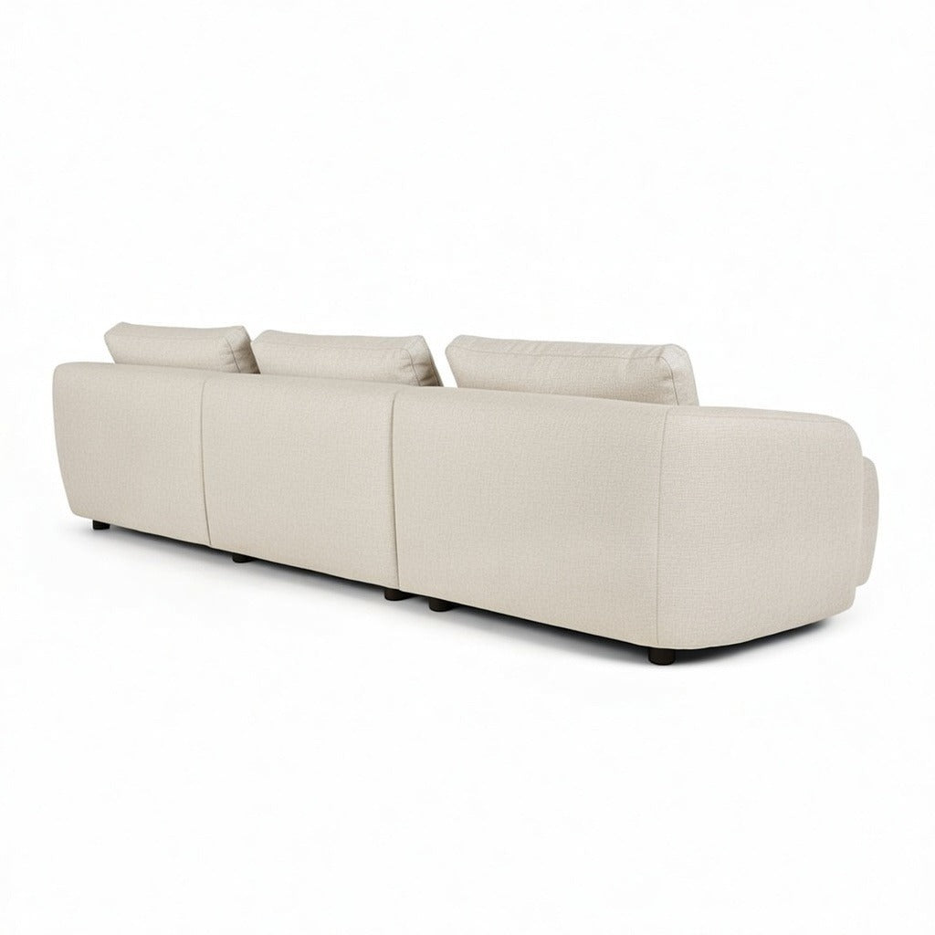Budapest 2-personers sofa med chaiselong højrevendt 162 x 312 cm