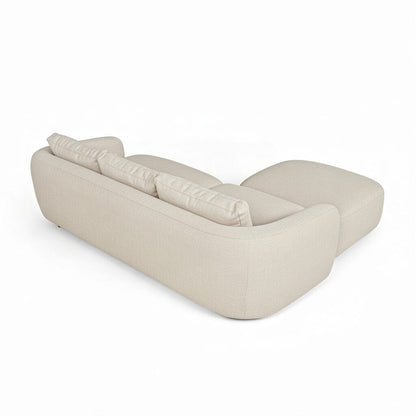 Budapest 2-personers sofa med chaiselong højrevendt 162 x 312 cm
