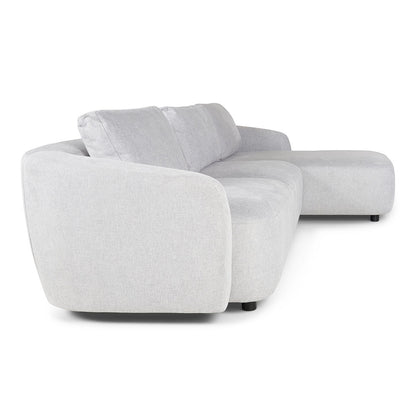 Budapest 2-personers sofa med chaiselong højrevendt 162 x 312 cm