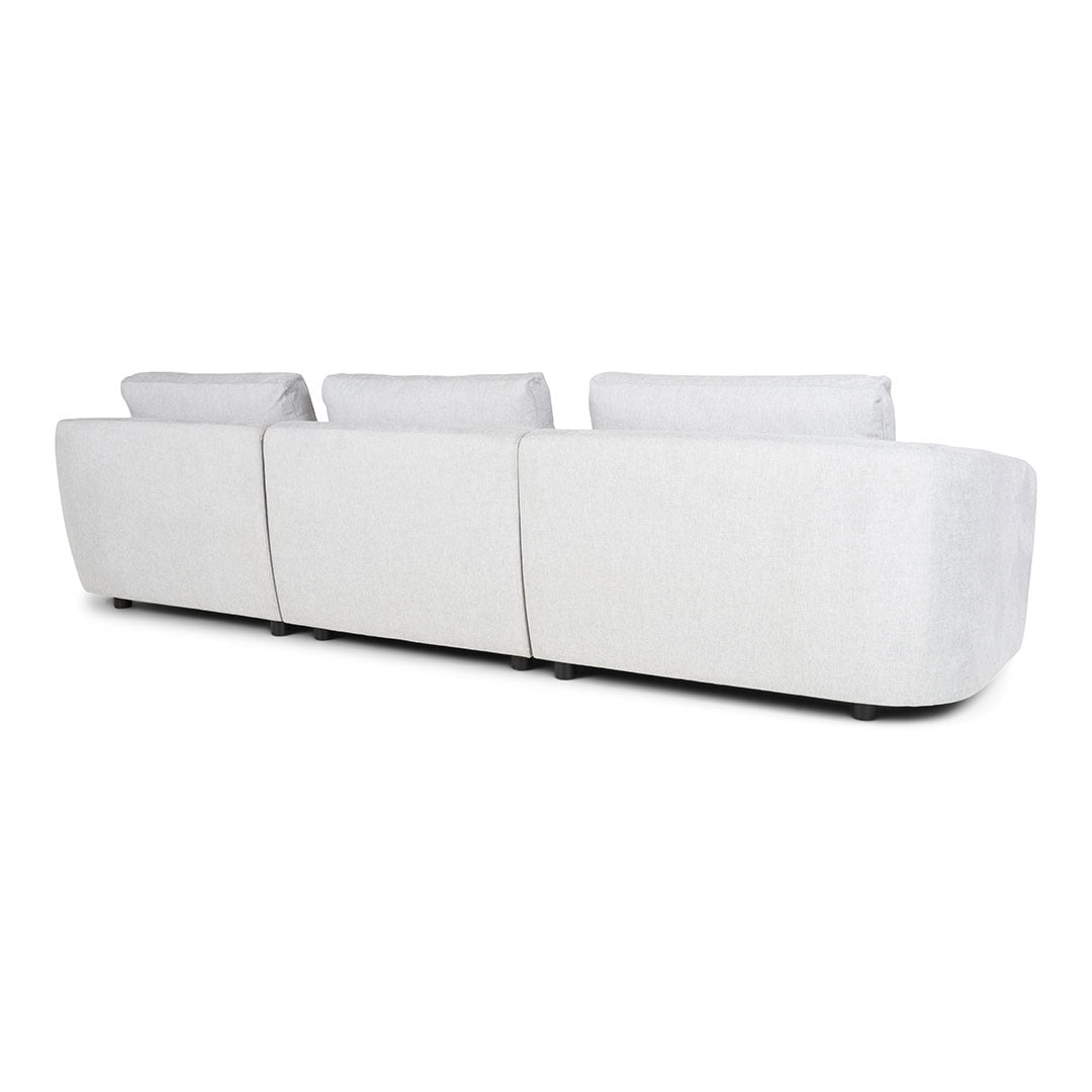 Budapest 2-personers sofa med chaiselong højrevendt 162 x 312 cm