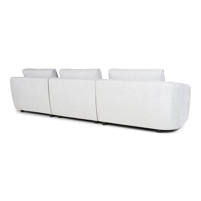 Budapest 2-personers sofa med chaiselong højrevendt 162 x 312 cm