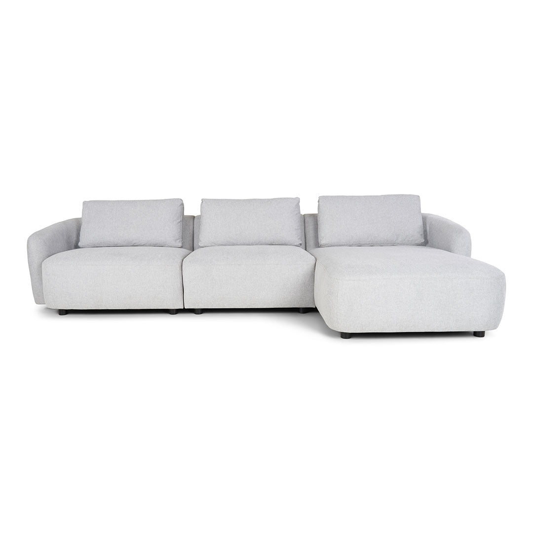 Budapest 2-personers sofa med chaiselong højrevendt 162 x 312 cm
