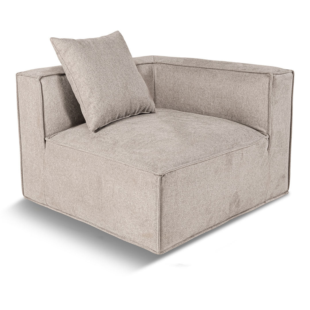 Madrid sofa med chaiselong højrevendt 256 x 65 cm