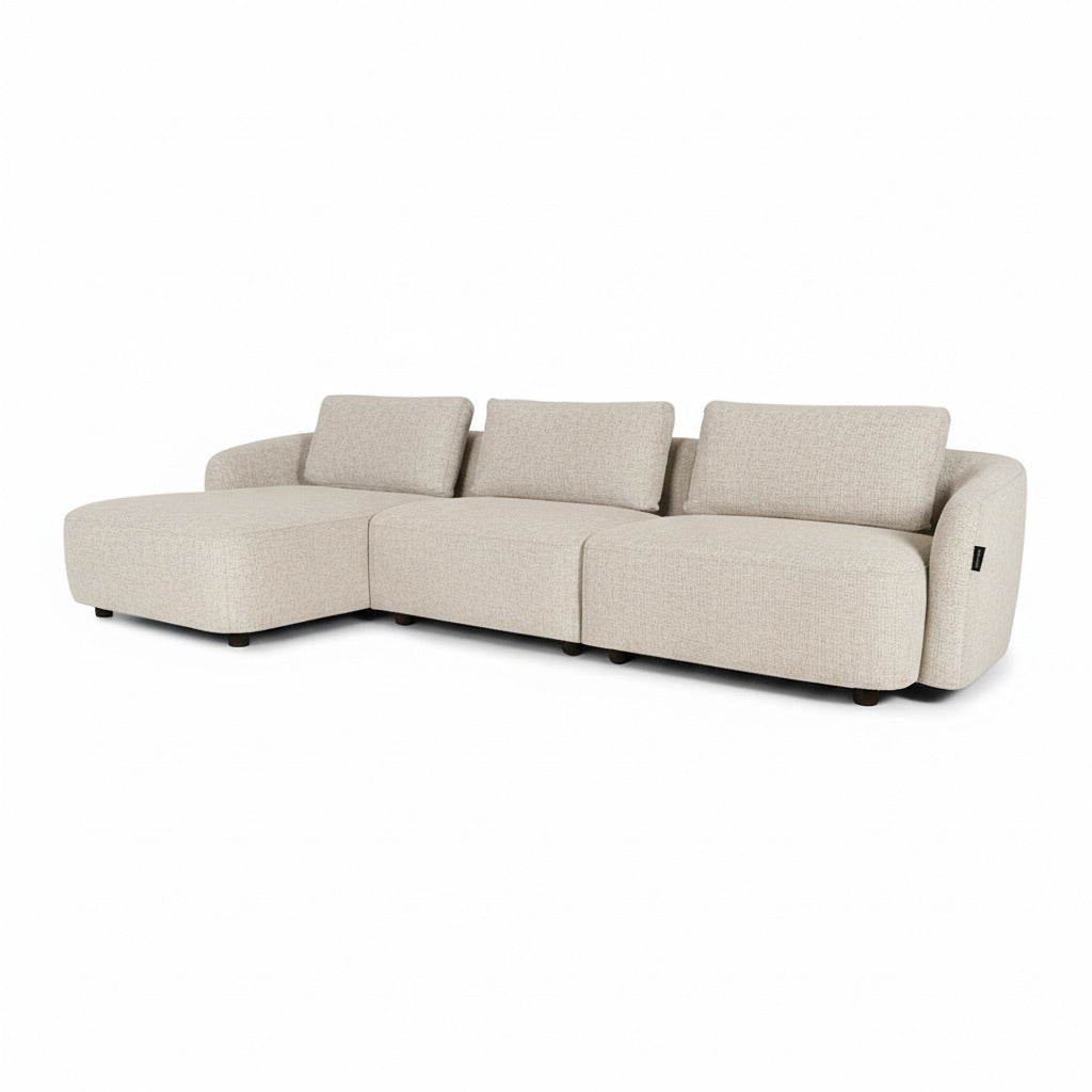Budapest 2-personers sofa med chaiselong venstrevendt 162 x 312 cm