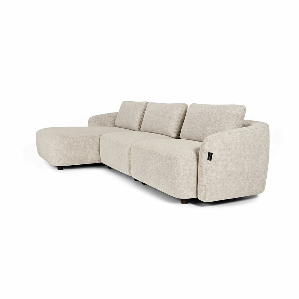 Budapest 2-personers sofa med chaiselong venstrevendt 162 x 312 cm