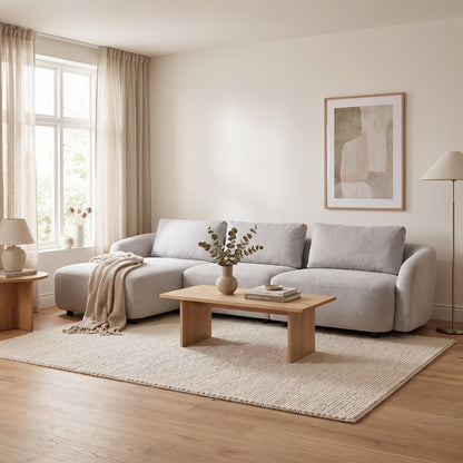 Budapest 2-personers sofa med chaiselong venstrevendt 162 x 312 cm