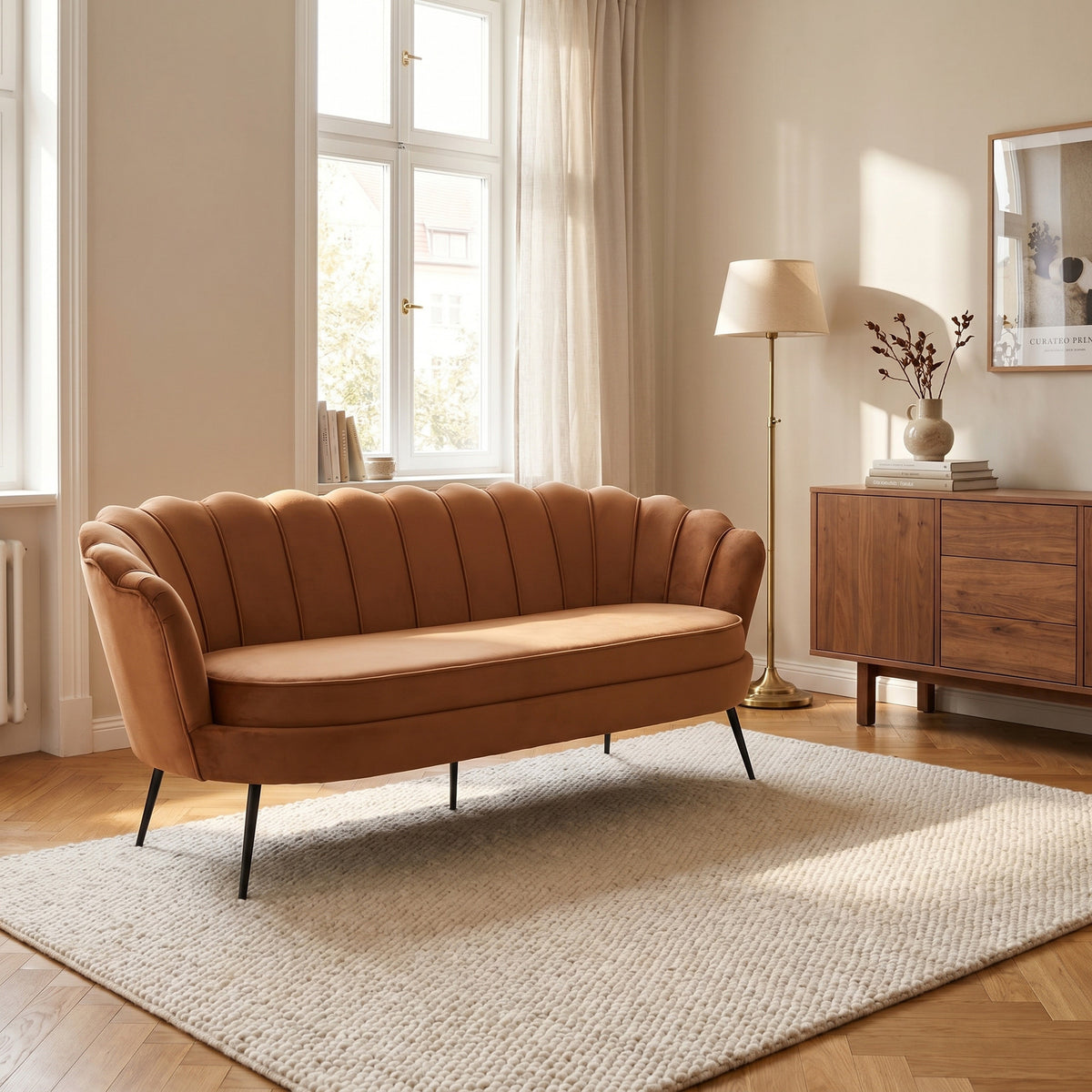 Amsterdam 3-personers sofa 181 x 79 cm