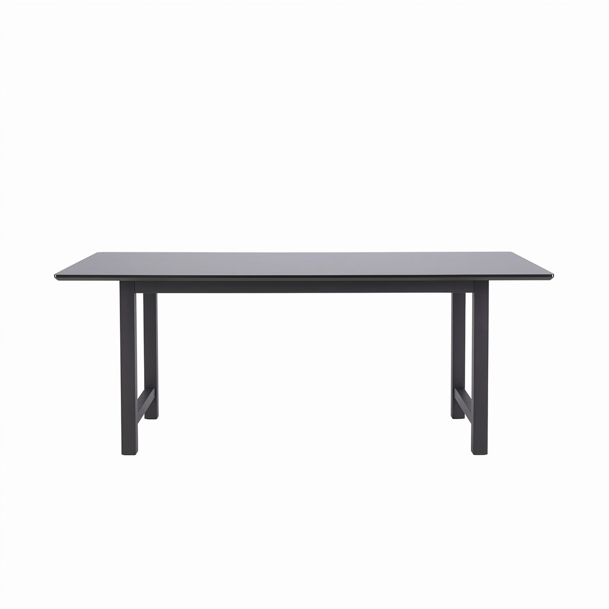 Lissabon spisebord 100 x 220 cm i sort