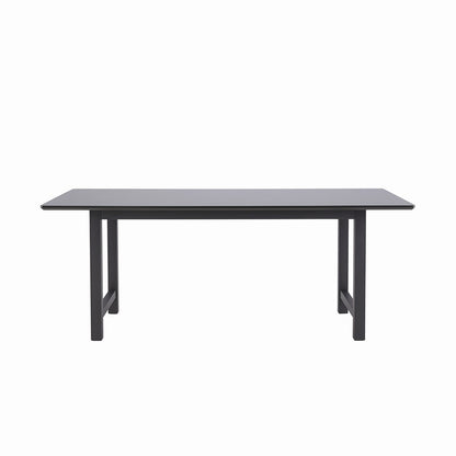 Lissabon spisebord 100 x 220 cm i sort