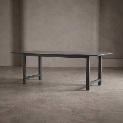 Lissabon spisebord 100 x 220 cm i sort