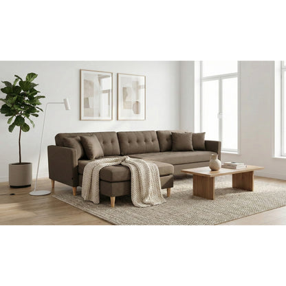 New Orleans chaiselongsofa venstrevendt 290 x 82 cm