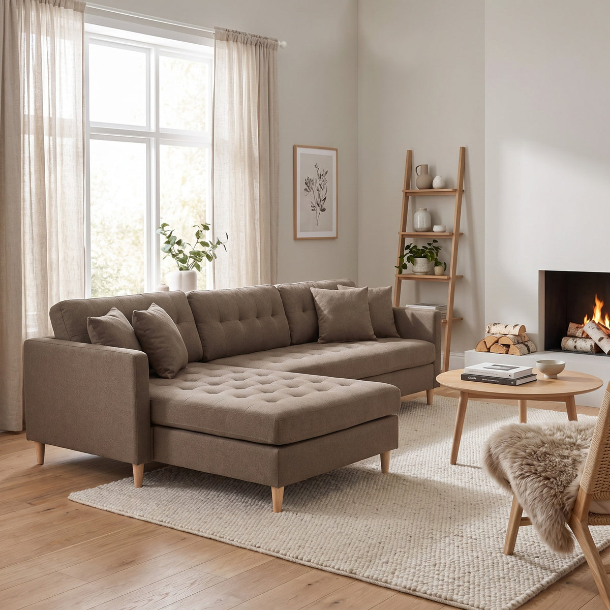 New Orleans chaiselongsofa venstrevendt 290 x 82 cm