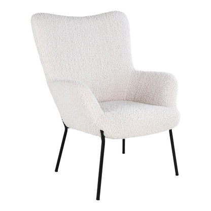 Lænestol Monaco, polyester/stof og metal