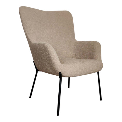 Lænestol Monaco, polyester og metal