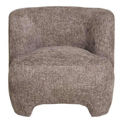 Lænestol New Delhi i beige, polyester, 77 x 79 x 72 cm