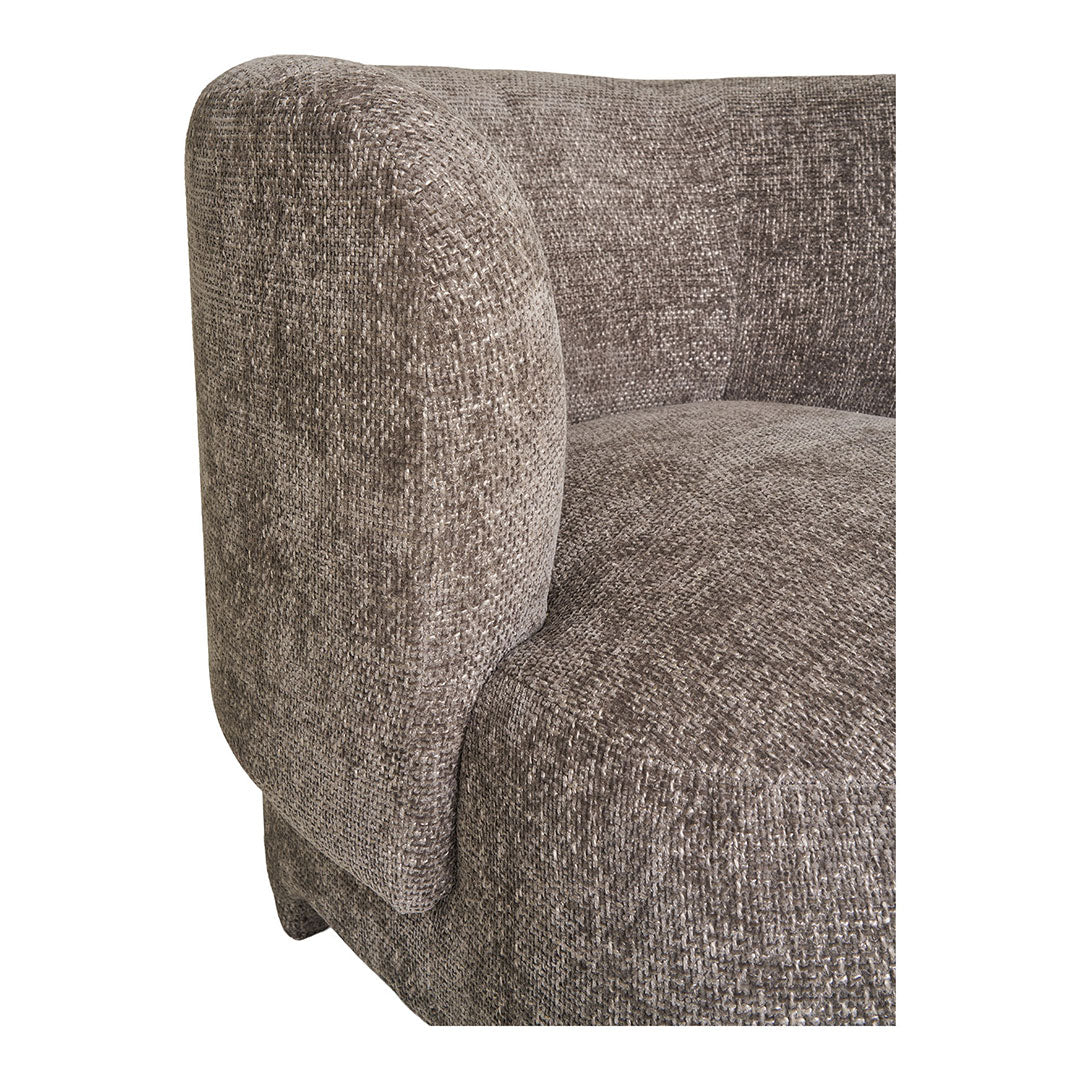 Lænestol New Delhi i beige, polyester, 77 x 79 x 72 cm