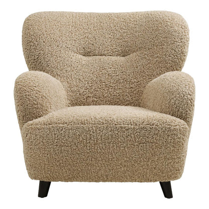 Lænestol Cambridge i brun, polyester, 84 x 86 x 87 cm