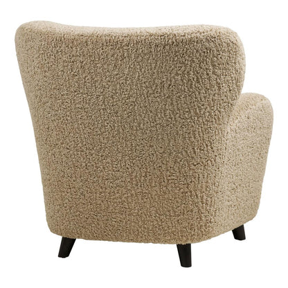 Lænestol Cambridge i brun, polyester, 84 x 86 x 87 cm