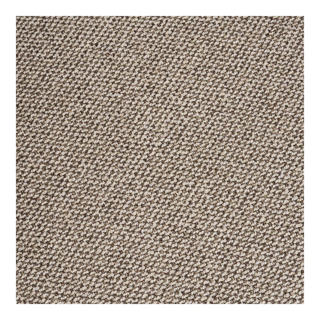 Drejestol Lausanne i sandfarvet, polyester, 83 x 88 x 72 cm