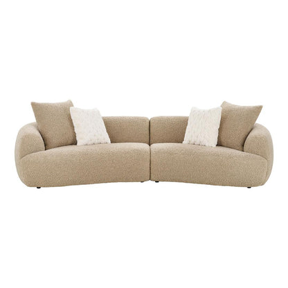 Houston 3-personers sofa 302 x 69 cm i brun