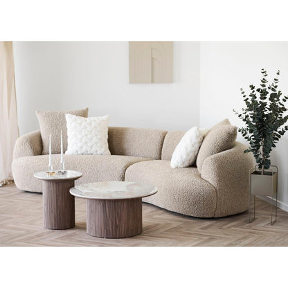 Houston 3-personers sofa 302 x 69 cm i brun