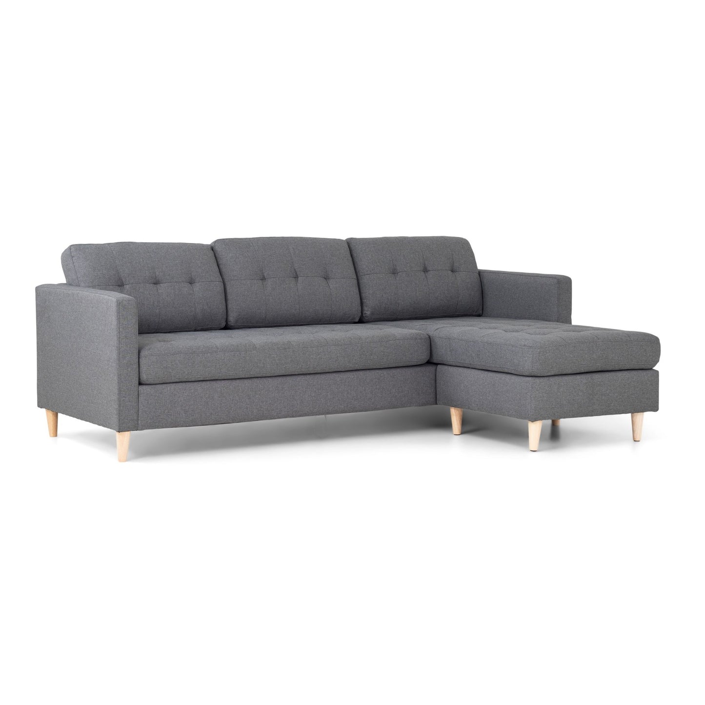New Orleans sofa med chaiselong venstrevendt 219 x 80 cm