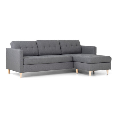 New Orleans sofa med chaiselong venstrevendt 219 x 80 cm