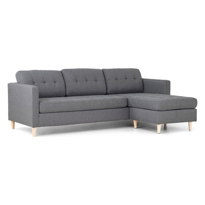 New Orleans sofa med chaiselong venstrevendt 219 x 80 cm