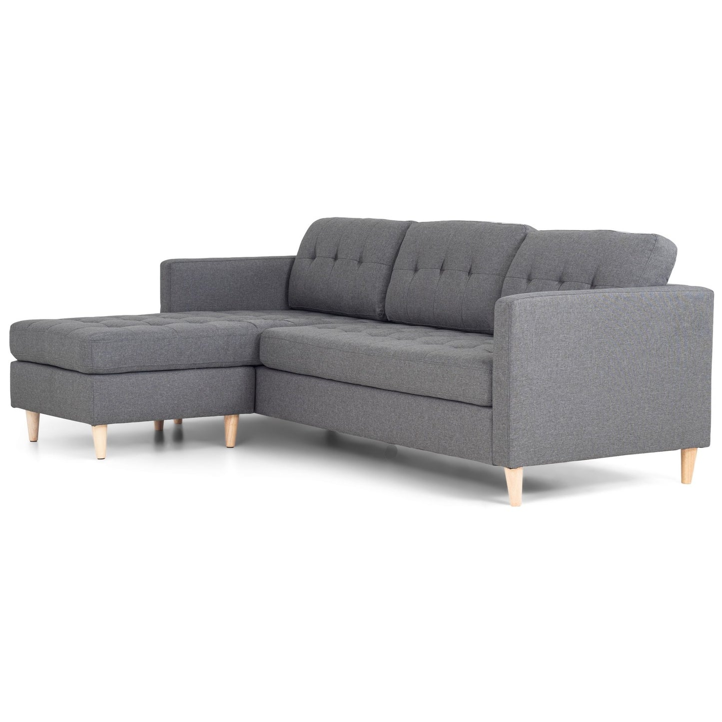 New Orleans sofa med chaiselong venstrevendt 219 x 80 cm