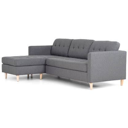New Orleans sofa med chaiselong venstrevendt 219 x 80 cm