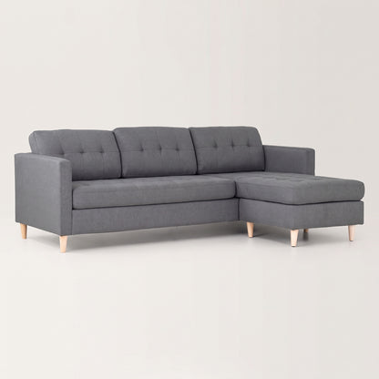 New Orleans sofa med chaiselong venstrevendt 219 x 80 cm