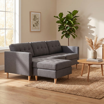 New Orleans sofa med chaiselong venstrevendt 219 x 80 cm